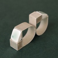 anillo porcelana y plata aguamarina puntito7
